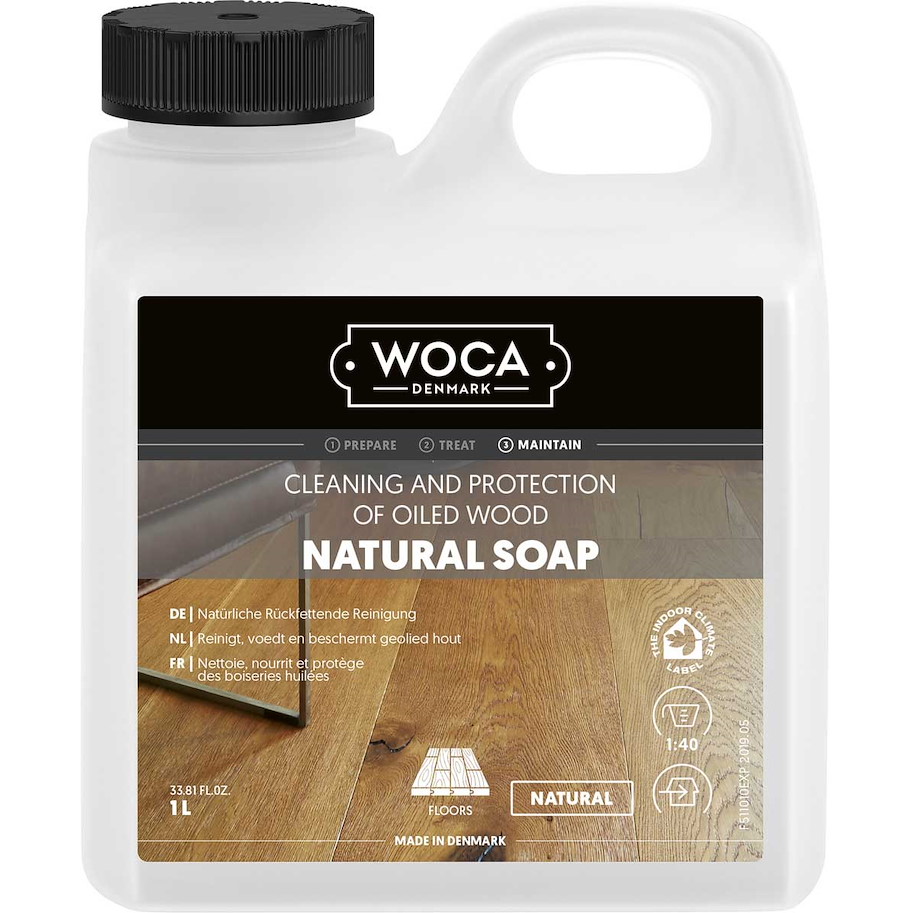 Holzbodenseife Natur 1.0L