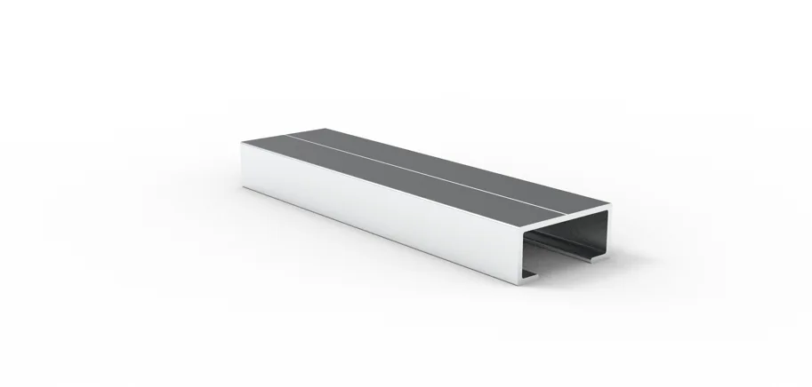 Verbinder zu Aluminium Unterkonstruktion 60x40mm System