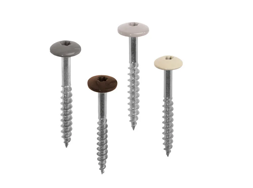 Fassadenschrauben T20 4.8x25mm 162-60 grau Paket à 100 Stk.